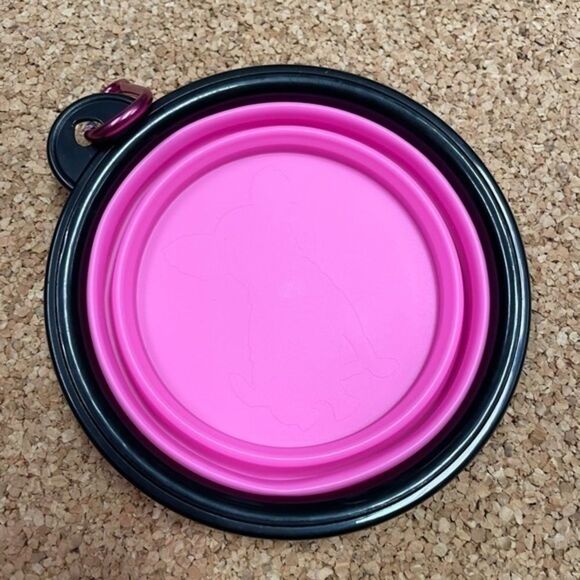 Collapsible Dog Pet Folding Silicone Travel Bowl​ - Picture 6 of 12
